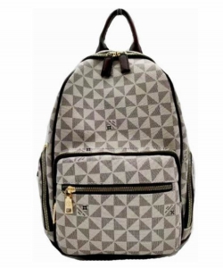 Monogram Backpack PM2697 TAUPE